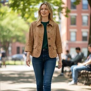 Leopard Print Women’s Jacket